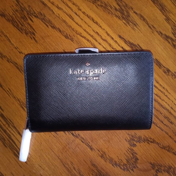 *Price Drop* New Kate Spade staci saffiano leather medium L zip wallet - Picture 2 of 7